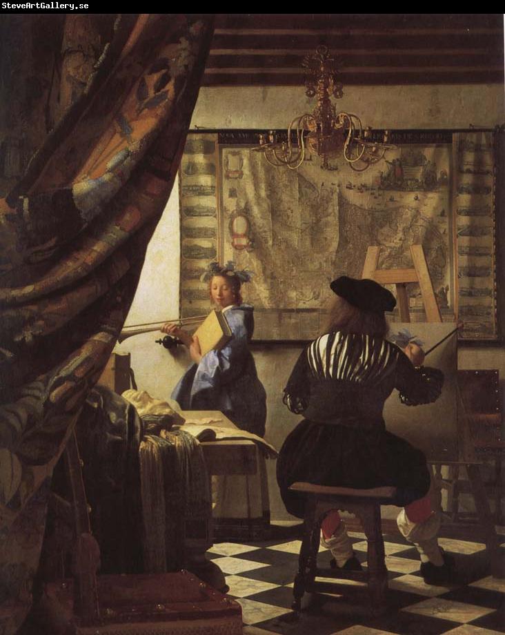 Jan Vermeer The moral of painting